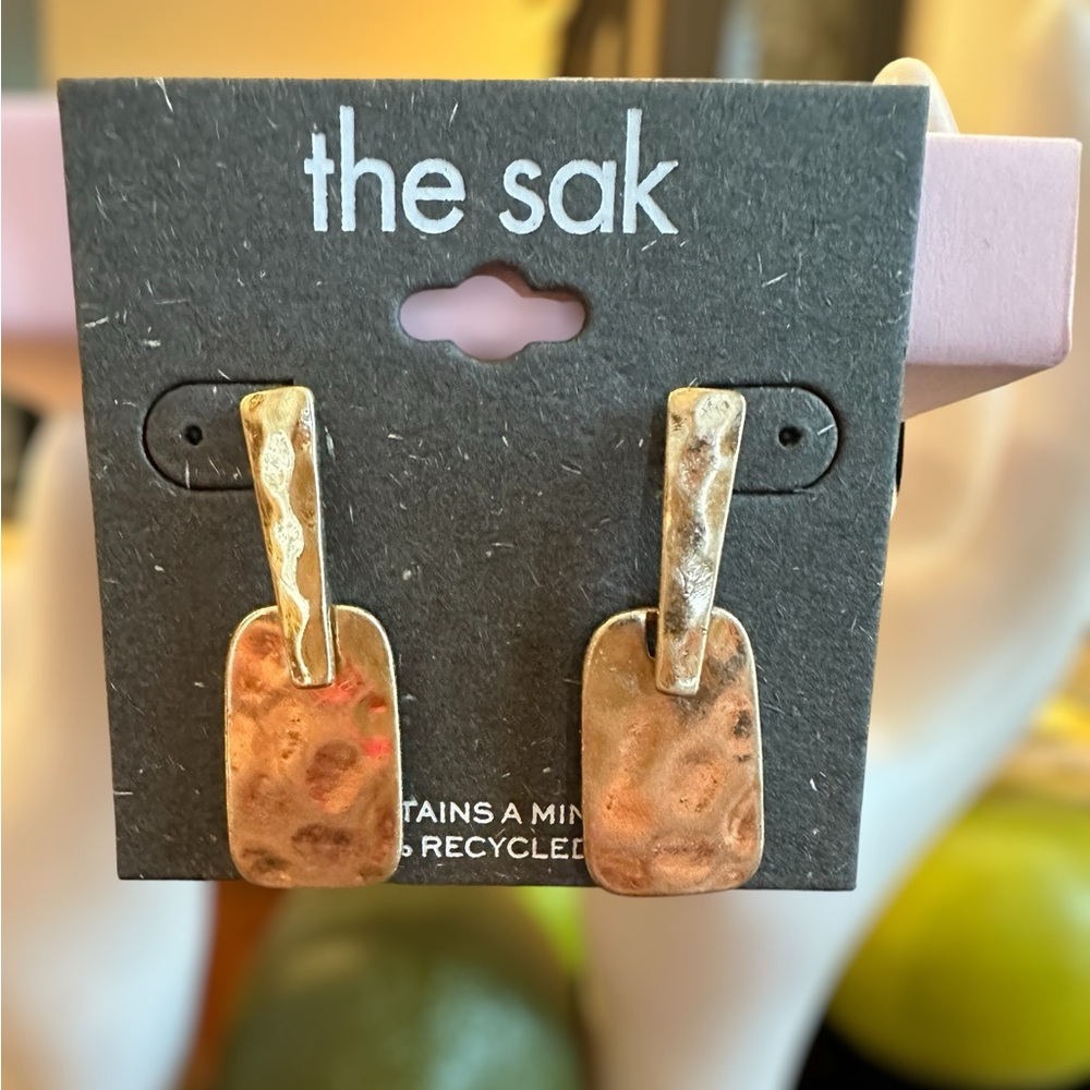 The SAK Gold Earrings‎ NWT